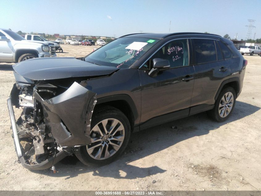 2022 TOYOTA RAV4 XLE PREMIUM - 2T3C1RFV8NC192001