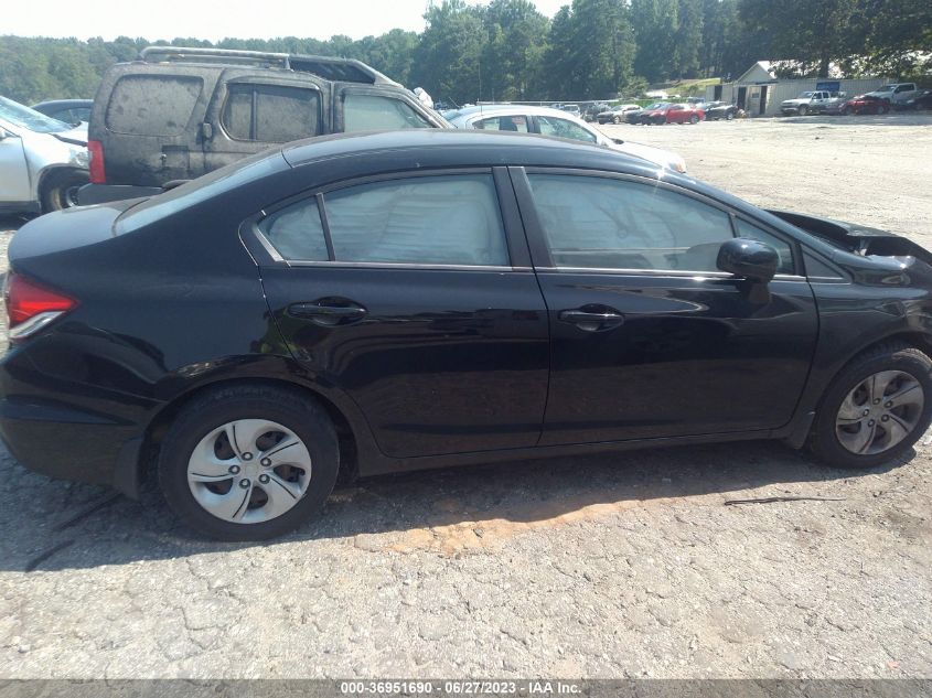 2014 HONDA CIVIC SEDAN LX - 2HGFB2F57EH545944
