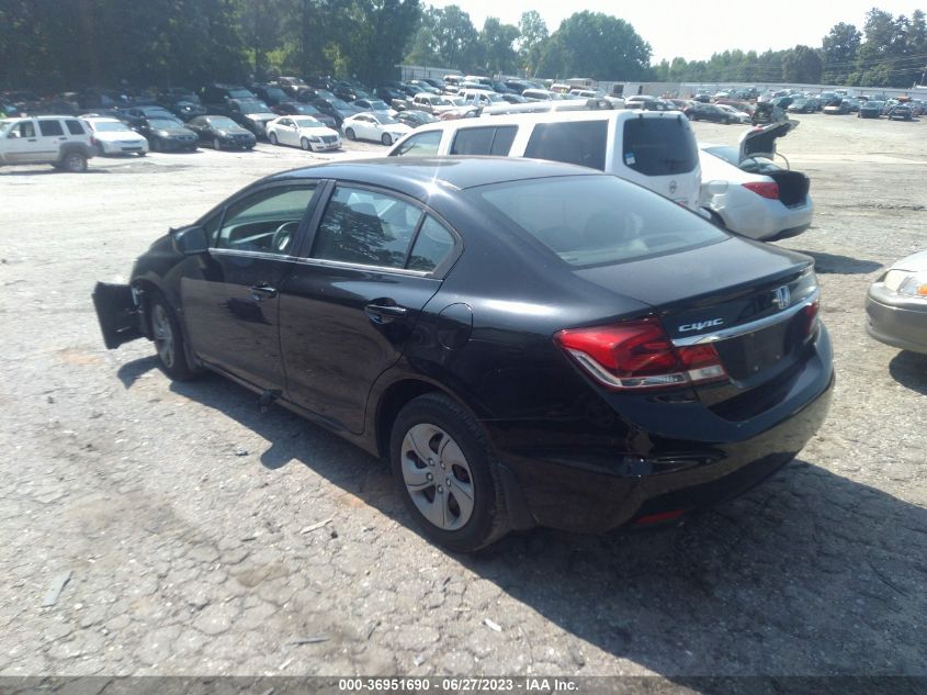 2014 HONDA CIVIC SEDAN LX - 2HGFB2F57EH545944