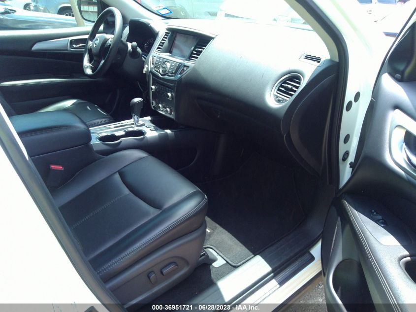 2019 NISSAN PATHFINDER SL - 5N1DR2MN7KC591126