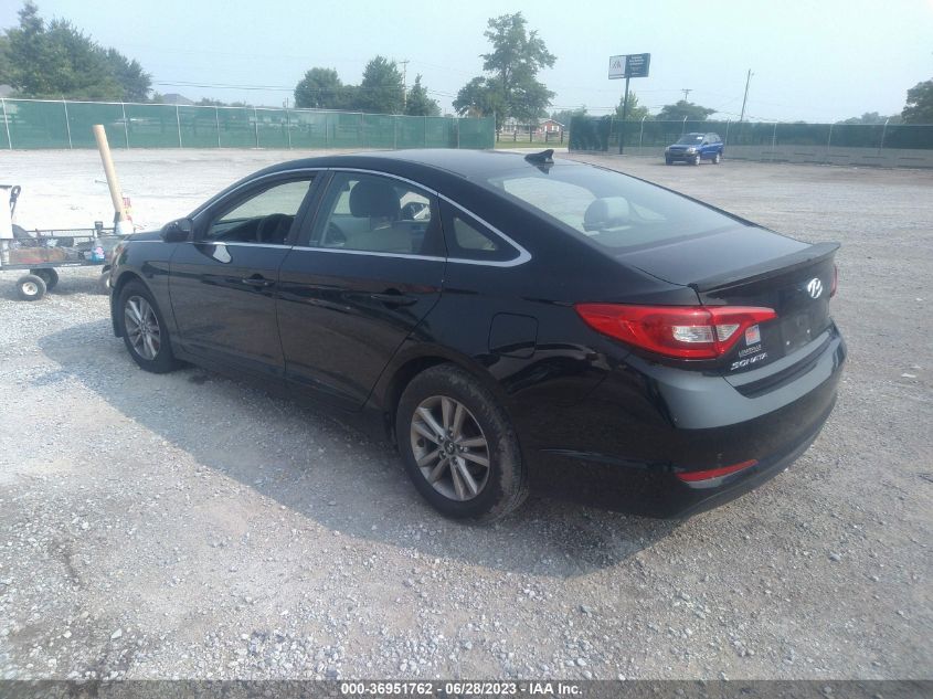 2016 HYUNDAI SONATA 2.4L SE - 5NPE24AFXGH308669