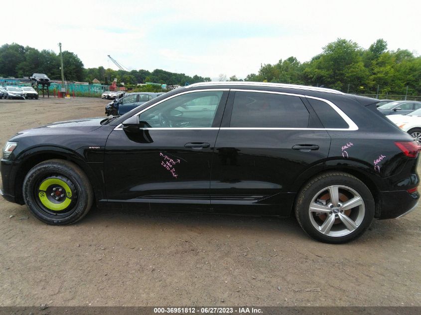 2019 AUDI E-TRON PREMIUM PLUS WA1LAAGE6KB013595