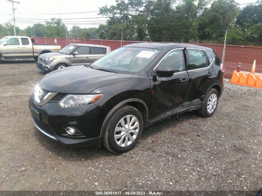 2016 NISSAN ROGUE S - KNMAT2MV4GP731495