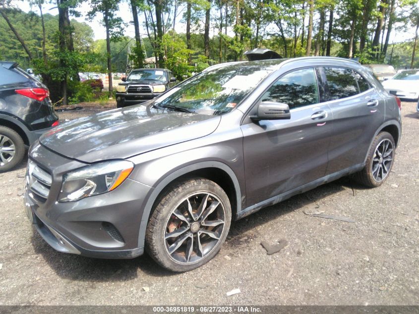 VIN WDCTG4EB1GJ240053 2016 MERCEDES-BENZ GLA no.2