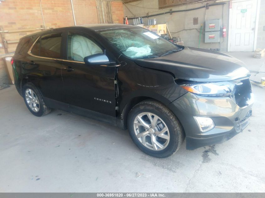 2021 CHEVROLET EQUINOX LT - 3GNAXUEV5ML373384