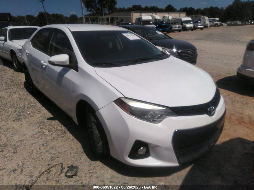 2015 TOYOTA COROLLA L/LE/S/S PLUS/LE PLUS - 2T1BURHE5FC301153