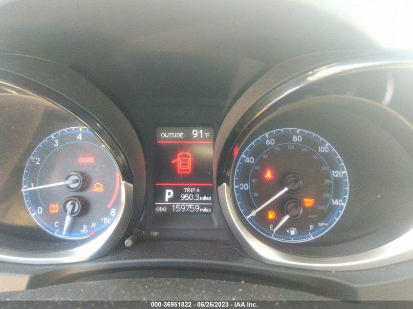 2015 TOYOTA COROLLA L/LE/S/S PLUS/LE PLUS - 2T1BURHE5FC301153