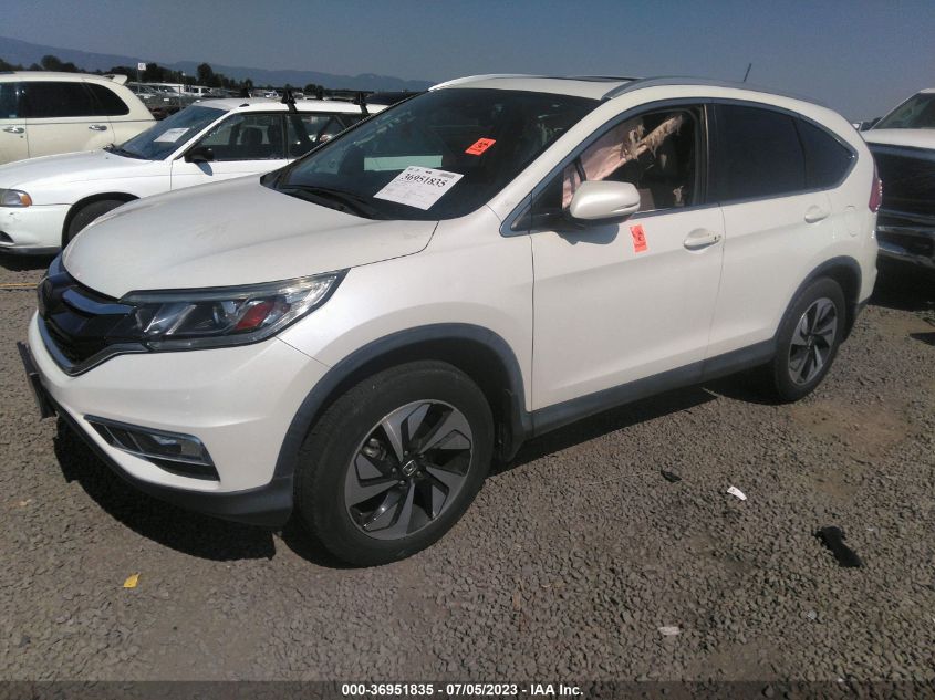 2016 HONDA CR-V TOURING - 5J6RM4H96GL040575
