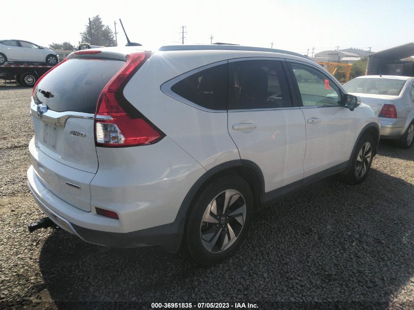 2016 HONDA CR-V TOURING - 5J6RM4H96GL040575