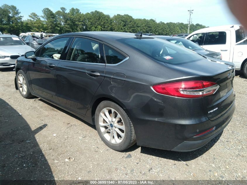 2019 FORD FUSION SE - 3FA6P0HD7KR128368