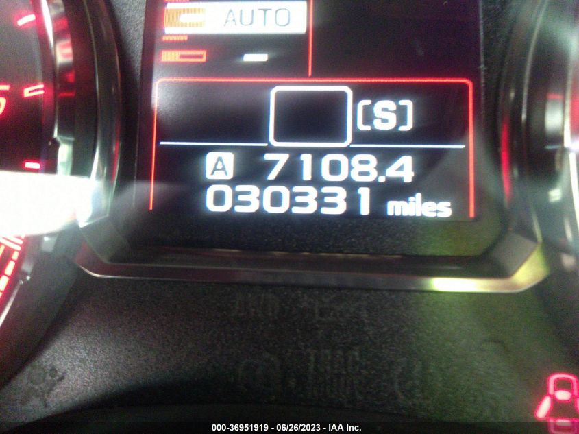 2015 SUBARU WRX STI LIMITED - JF1VA2S68F9811331