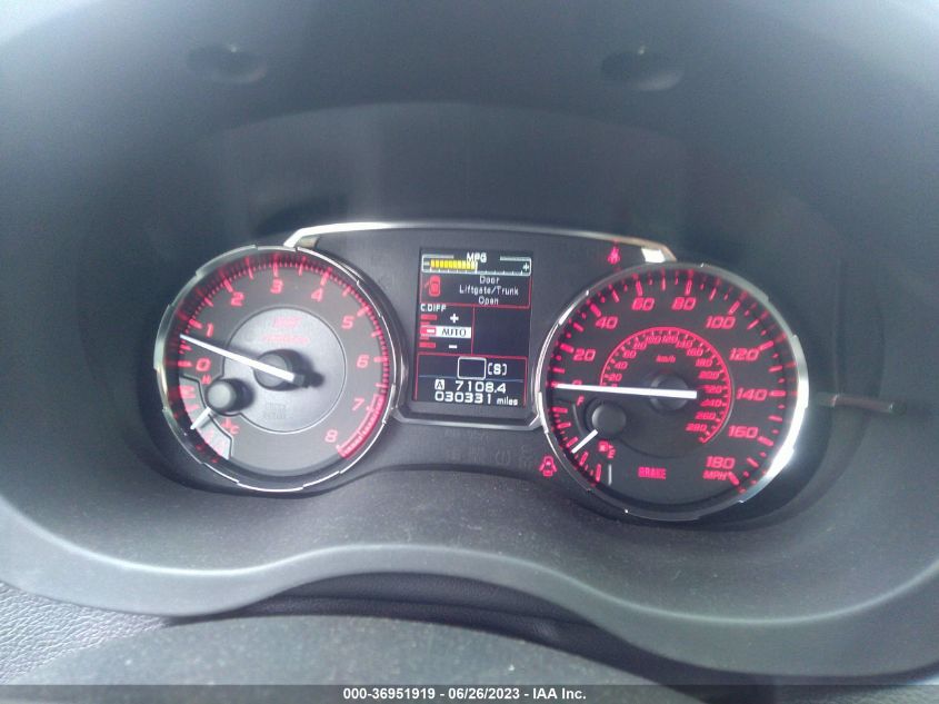 2015 SUBARU WRX STI LIMITED - JF1VA2S68F9811331
