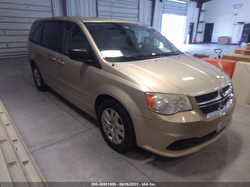 2014 DODGE GRAND CARAVAN SE - 2C4RDGBG0ER390173