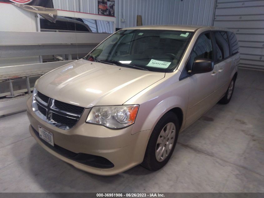 2014 DODGE GRAND CARAVAN SE - 2C4RDGBG0ER390173