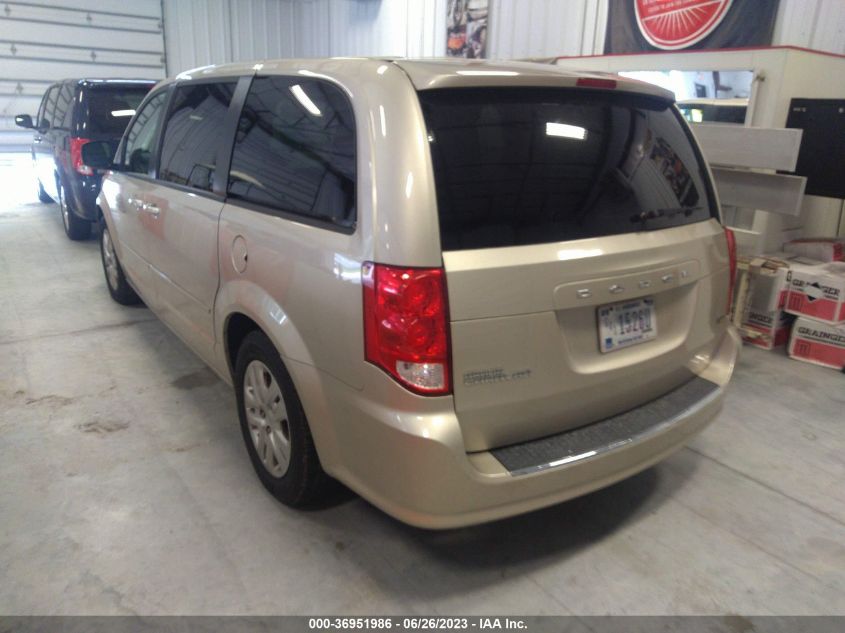 2014 DODGE GRAND CARAVAN SE - 2C4RDGBG0ER390173