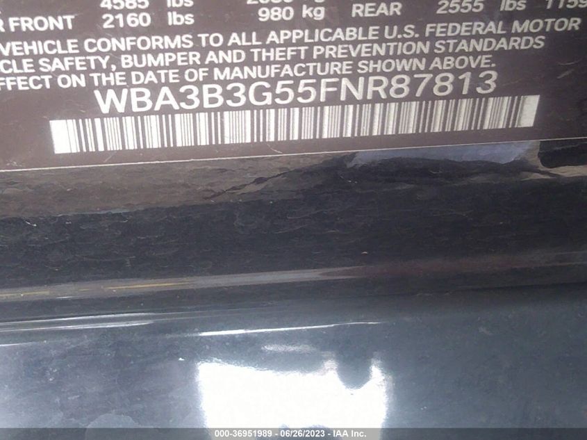 2015 BMW 3 SERIES 328I XDRIVE - WBA3B3G55FNR87813