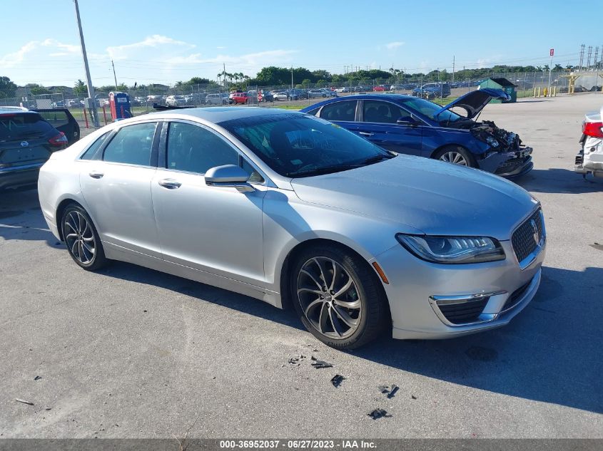 2019 LINCOLN MKZ RESERVE I - 3LN6L5C90KR632844