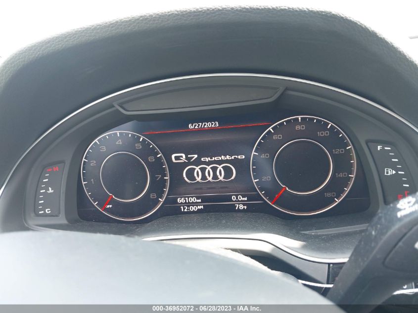 2017 AUDI Q7 PRESTIGE - WA1VAAF71HD046402
