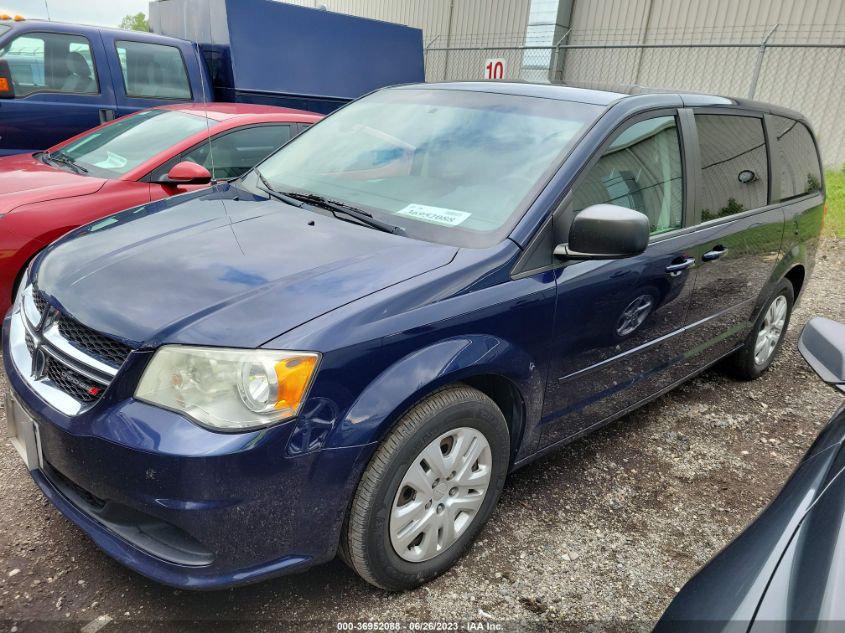 2014 DODGE GRAND CARAVAN SE - 2C4RDGBGXER374899