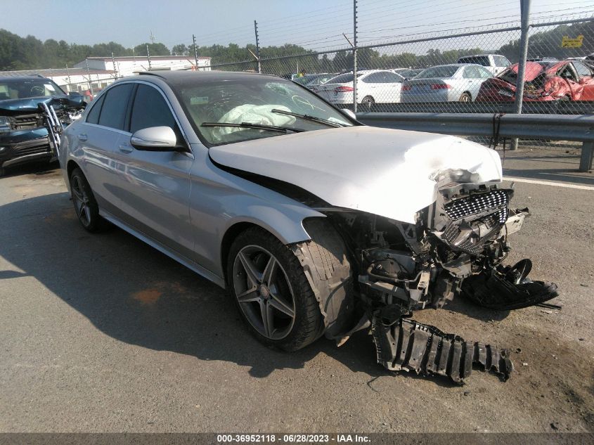 2015 MERCEDES-BENZ C-CLASS C 400 - 55SWF6GB0FU033785