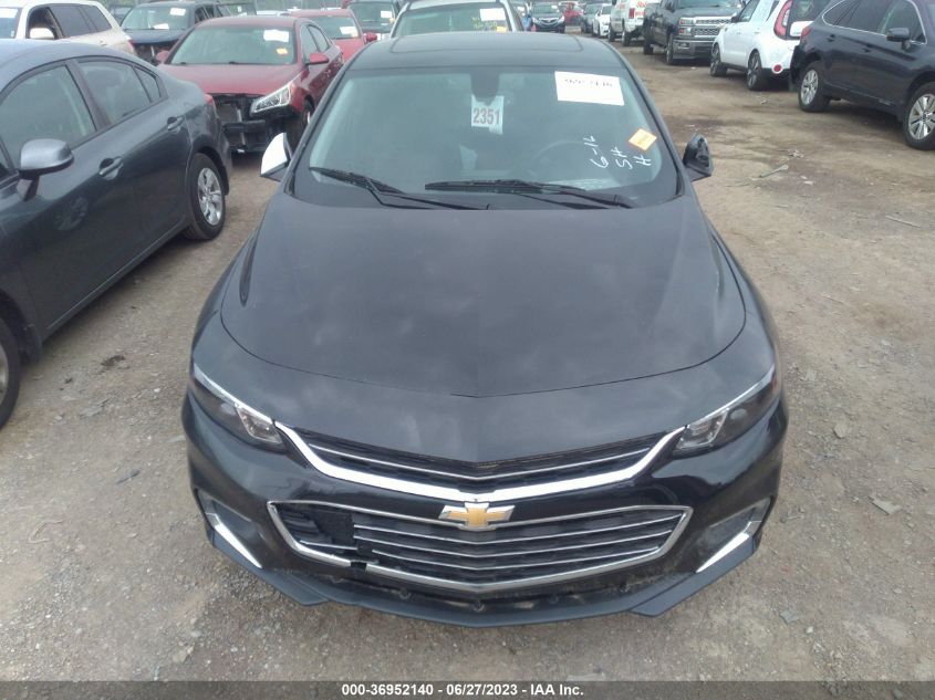 2016 CHEVROLET MALIBU LT - 1G1ZE5ST7GF350285