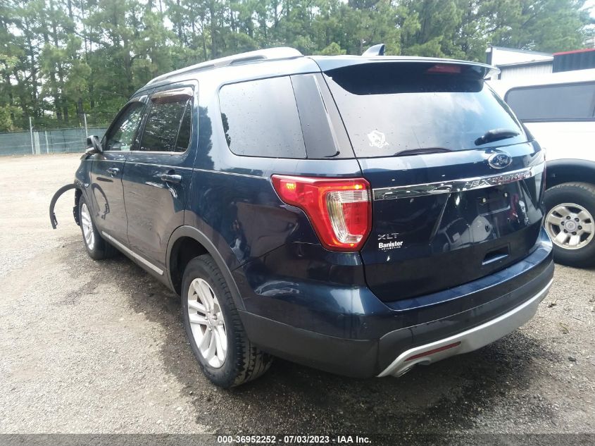 2017 FORD EXPLORER XLT - 1FM5K7D83HGA55811