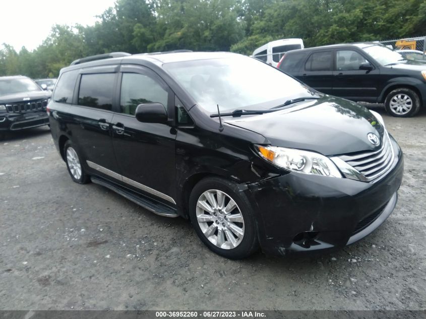 2013 TOYOTA SIENNA XLE/LTD - 5TDDK3DC0DS058260
