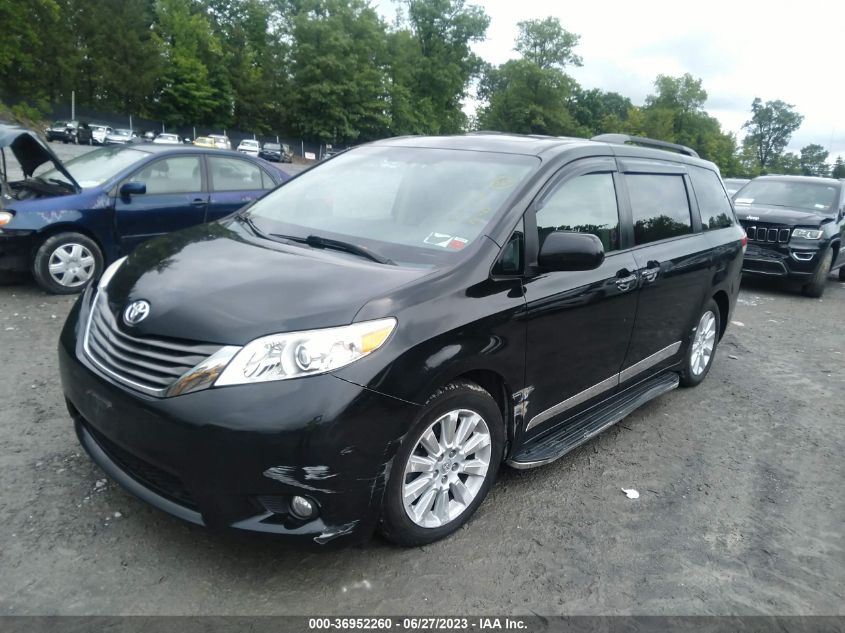 2013 TOYOTA SIENNA XLE/LTD - 5TDDK3DC0DS058260