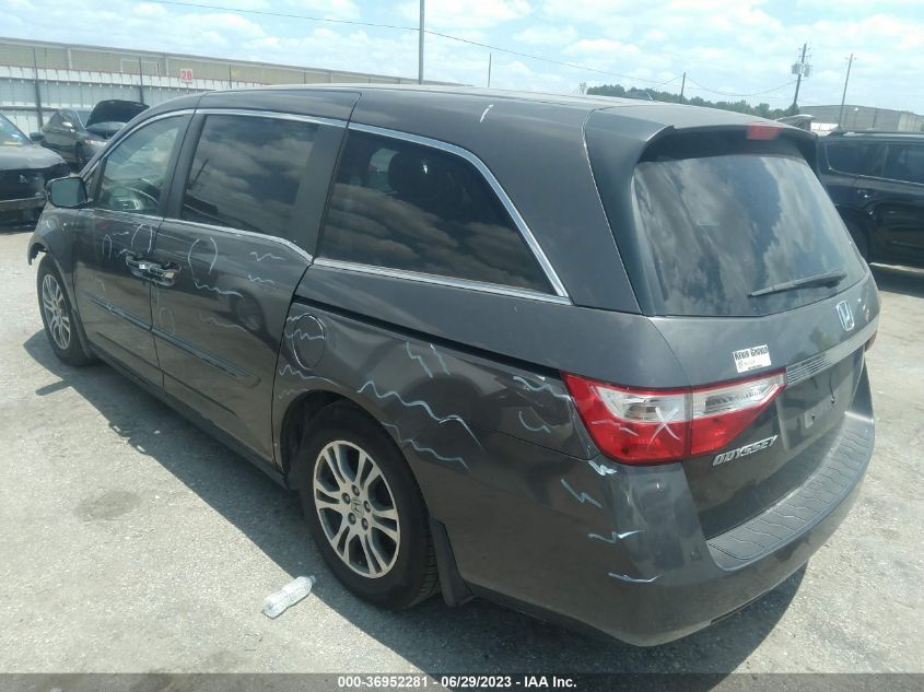 2013 HONDA ODYSSEY EX-L - 5FNRL5H68DB026941