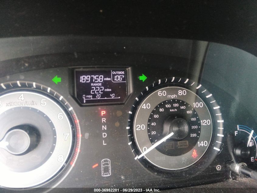 2013 HONDA ODYSSEY EX-L - 5FNRL5H68DB026941