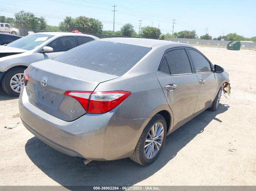 2014 TOYOTA COROLLA L/LE/S/S PLUS/LE PLUS - 5YFBURHE4EP111469