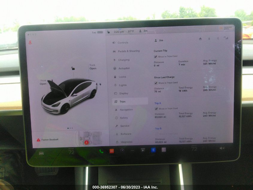 2019 TESLA MODEL 3 RANGE - 5YJ3E1EA9KF485913