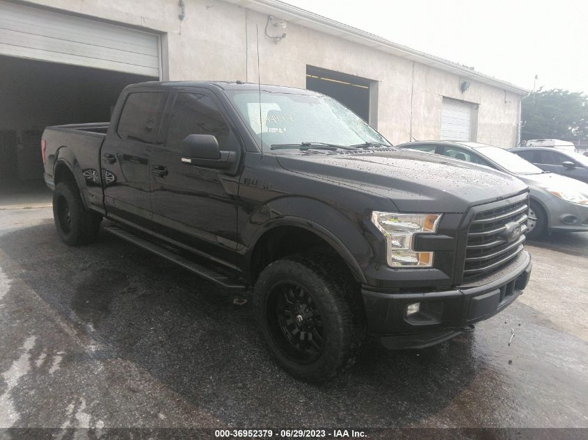 2016 FORD F-150 XLT/XL/LARIAT/PLATINUM - 1FTFW1EF6GFD44497