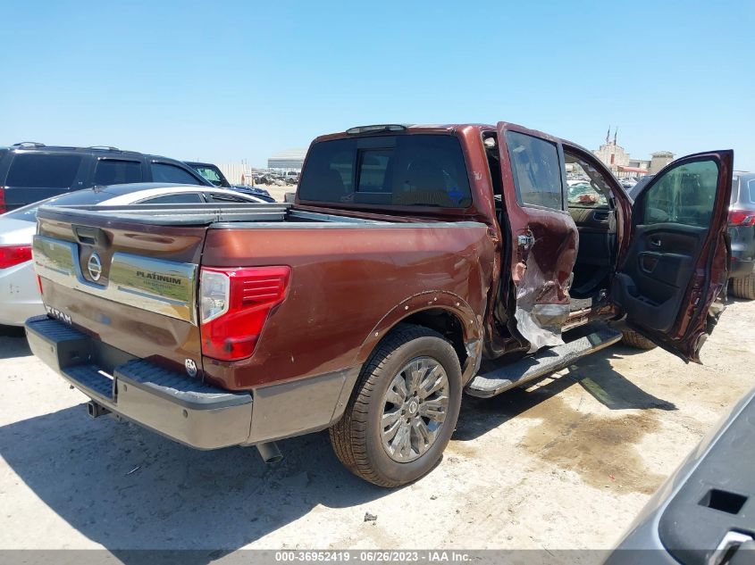 2017 NISSAN TITAN PLATINUM RESERVE - 1N6AA1E66HN505928