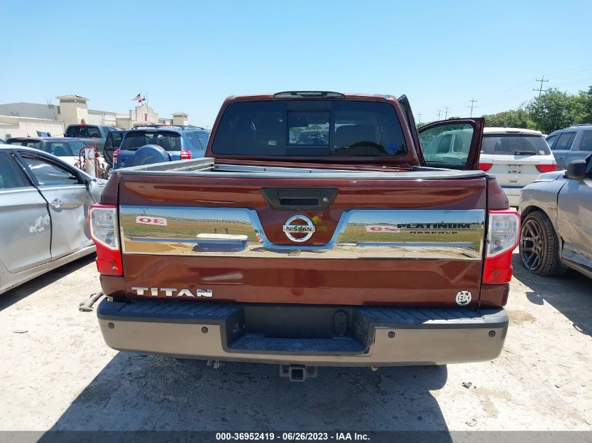 2017 NISSAN TITAN PLATINUM RESERVE - 1N6AA1E66HN505928