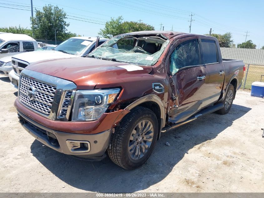 2017 NISSAN TITAN PLATINUM RESERVE - 1N6AA1E66HN505928