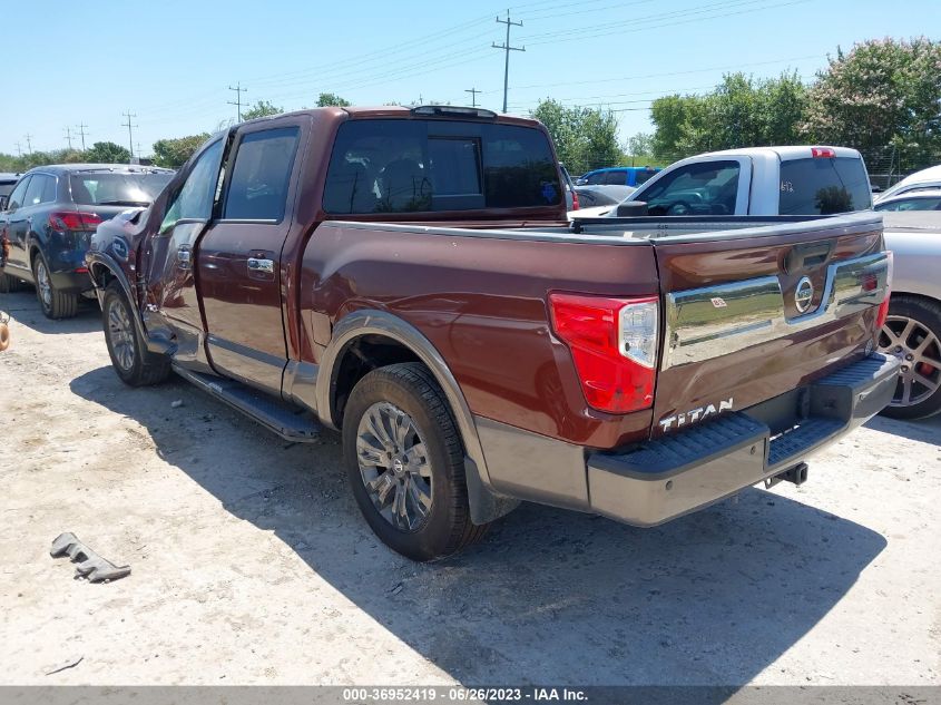 2017 NISSAN TITAN PLATINUM RESERVE - 1N6AA1E66HN505928