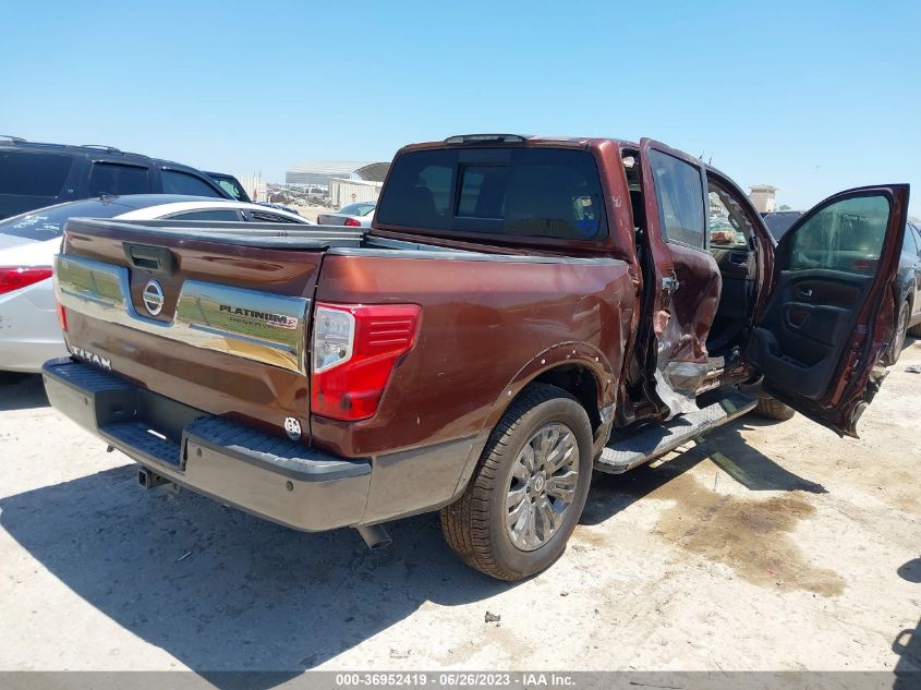 2017 NISSAN TITAN PLATINUM RESERVE - 1N6AA1E66HN505928