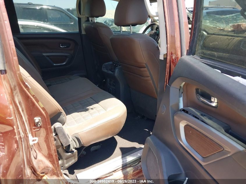 2017 NISSAN TITAN PLATINUM RESERVE - 1N6AA1E66HN505928