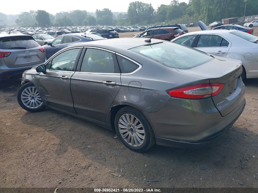 2013 FORD FUSION SE HYBRID - 3FA6P0LU8DR177959