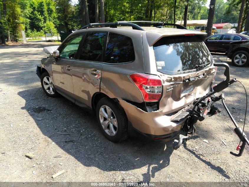 2015 SUBARU FORESTER 2.5I LIMITED - JF2SJARC7FH525531