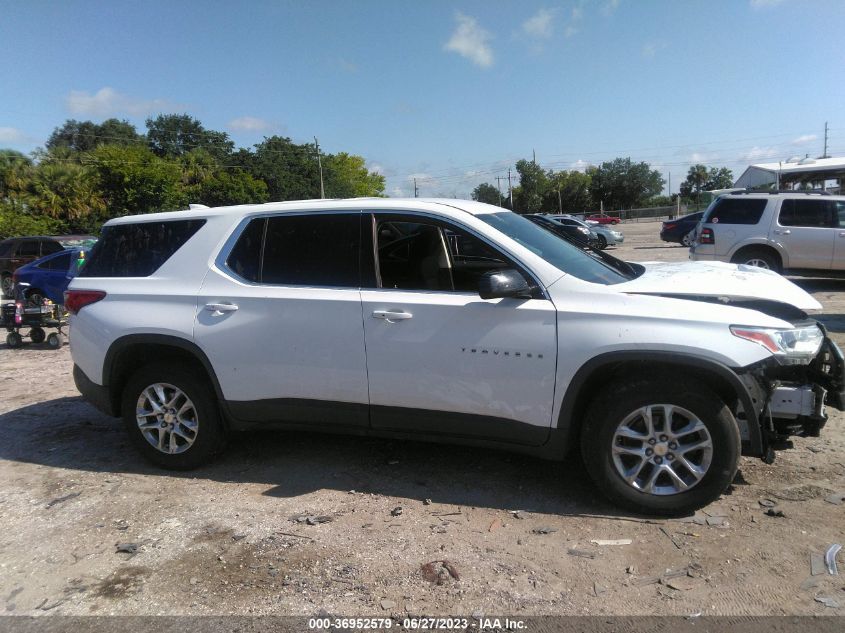 2019 CHEVROLET TRAVERSE LS - 1GNERFKWXKJ184321