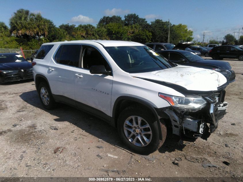 2019 CHEVROLET TRAVERSE LS - 1GNERFKWXKJ184321