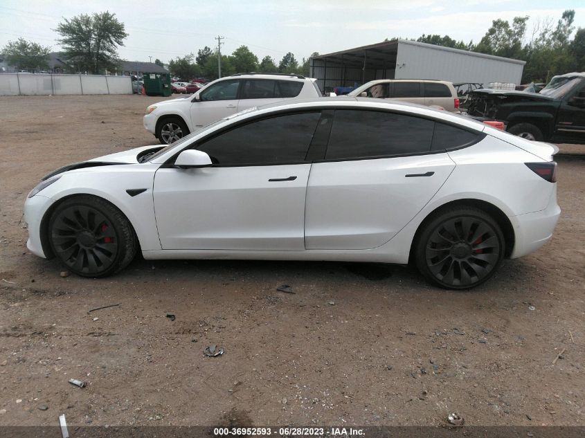 2021 TESLA MODEL 3 PERFORMANCE - 5YJ3E1EC7MF935935