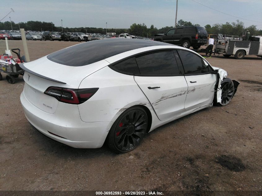2021 TESLA MODEL 3 PERFORMANCE - 5YJ3E1EC7MF935935