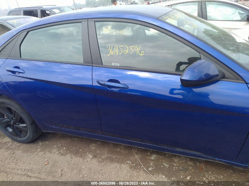 2021 HYUNDAI ELANTRA SEL - KMHLM4AG0MU113056