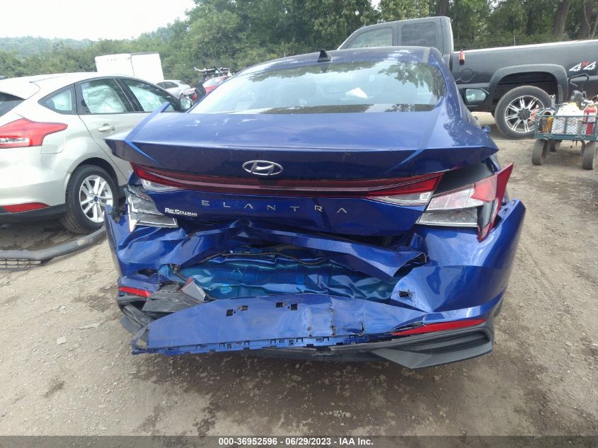 2021 HYUNDAI ELANTRA SEL - KMHLM4AG0MU113056