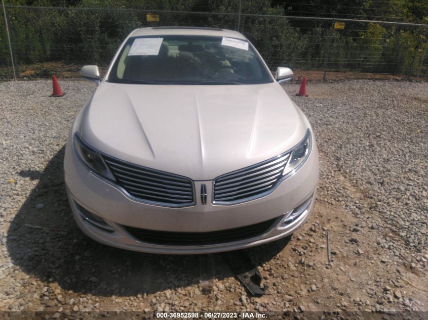2014 LINCOLN MKZ HYBRID - 3LN6L2LU1ER812793