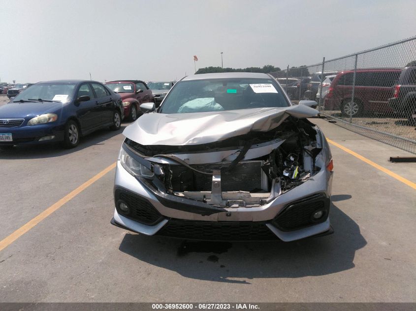 2018 HONDA CIVIC HATCHBACK SPORT - SHHFK7H48JU220444