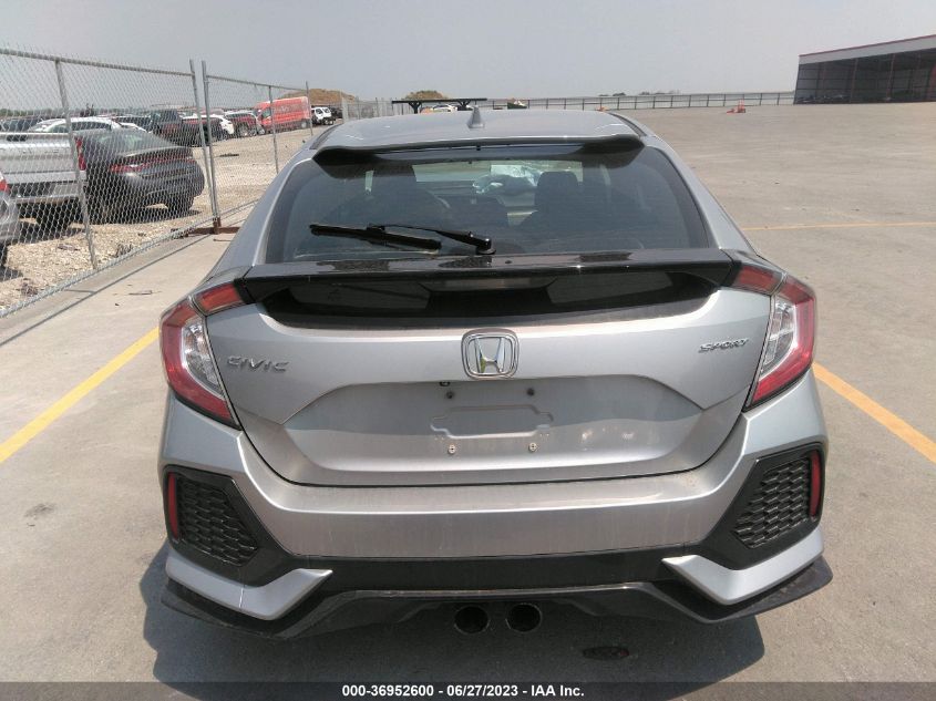 2018 HONDA CIVIC HATCHBACK SPORT - SHHFK7H48JU220444